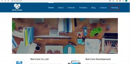 หน้าเว็บไซต์หลักrukcom