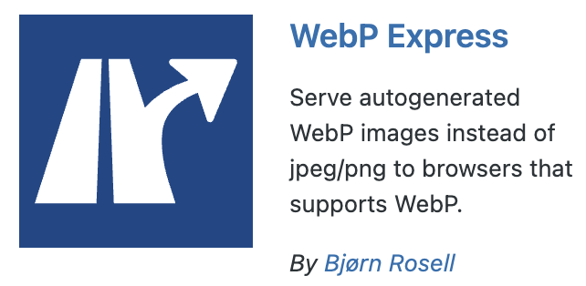 บีบอัดรูปภาพด้วยปลั๊กอิน WebP Express